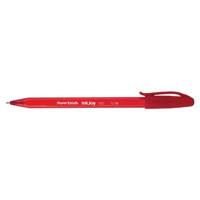 Balpen Paper Mate Inkjoy 100 medium rood