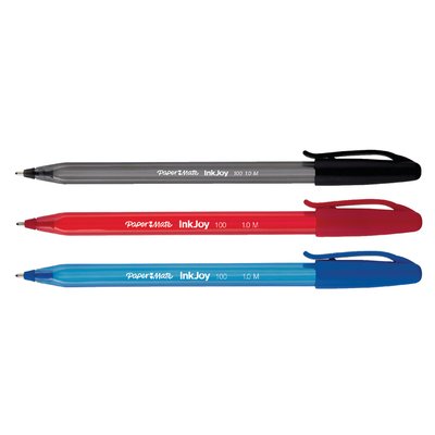 Balpen Paper Mate Inkjoy 100 medium rood