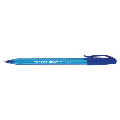 Balpen Paper Mate Inkjoy 100 medium blauw