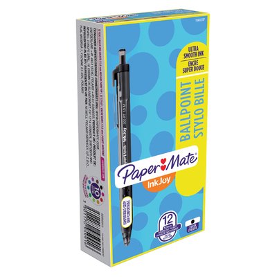 Balpen Paper Mate Inkjoy 300RT medium zwart