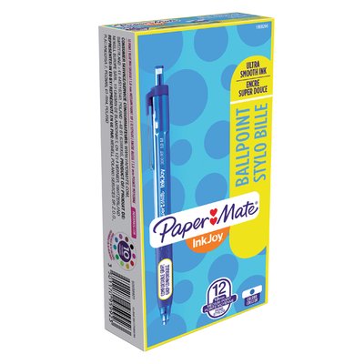 Balpen Paper Mate Inkjoy 300RT medium blauw
