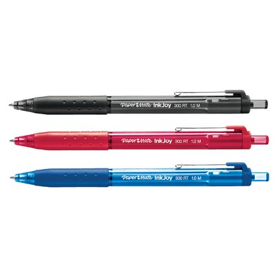 Balpen Paper Mate Inkjoy 300RT medium blauw