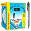 Balpen Paper Mate Inkjoy 100RT medium zwart valuepack 80+20 gratis foto