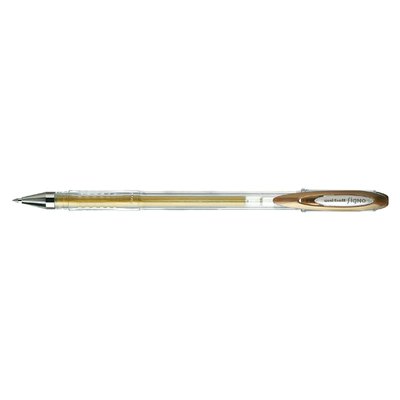 Rollerpen Uni-ball Signo medium metallic goud