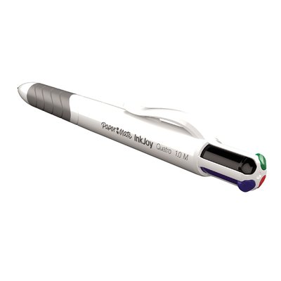 Balpen Paper Mate Inkjoy 4 kleuren Quatro standaard medium