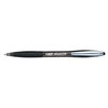 Balpen Bic Atlantis soft metalen clip clic medium zwart foto