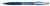 Balpen Bic Atlantis soft metalen clip clic medium blauw