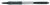 Balpen Bic soft feel grip clic medium zwart