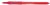 Balpen Bic soft feel grip clic medium rood