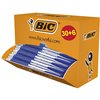 Balpen Bic Atlantis classic grip clic M blauw valuepack 30+6 gratis foto