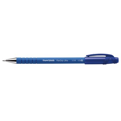 Stylo bille Paper Mate Flexgrip Stick Medium bleu