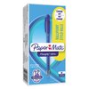 Stylo bille Paper Mate Flexgrip Stick Medium bleu Photo