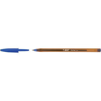 Stylo bille BIC Cristal Fin bleu
