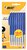 Balpen Bic M10 medium blauw blister à 10+4 gratis