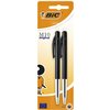 Stylo bille BIC M10 Medium noir blister 2 pièces Photo