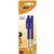 Balpen Bic M10 medium blauw blister à 2 stuks