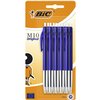 Balpen Bic M10 medium blauw blister à 10 stuks foto