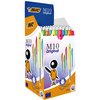 Balpen Bic M10 Colors Pastel Colors medium assorti foto