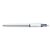 Balpen Bic 4kleuren shine medium zilver