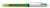 Balpen Bic 4kleuren medium fluor geel