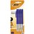 Balpen Bic M10 medium blauw blister à 4st