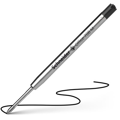 Balpenvulling Schneider 7081 Jumbo tbv Parker medium zwart