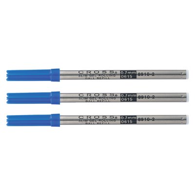Rollerpenvulling Cross classic century en Click medium blauw