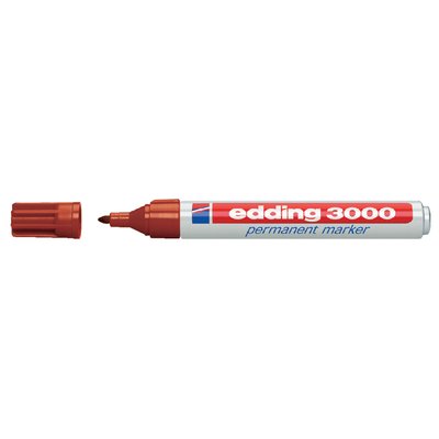 Viltstift edding 3000 rond 1.5-3mm bruin