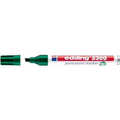 Viltstift edding 3300 schuin 1-5mm groen