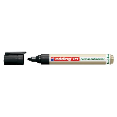 Marqueur edding 21 EcoLine ogive 1,5-3mm noir
