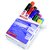 Marqueur edding 500 biseau 2-7mm boîte 10 couleurs