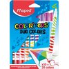 Viltstift Maped Color'Peps Duo Colors set á 10 stuks assorti photo