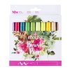 Brushpen Talens Ecoline set à 10 stuks botanisch foto