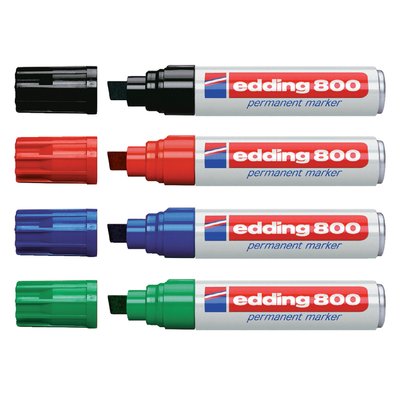 Viltstift edding 800 schuin 4-12mm groen