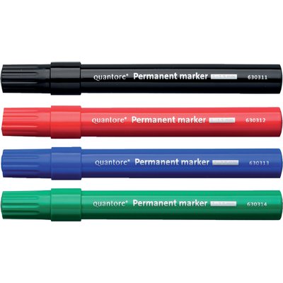Permanent marker Quantore rond 1-1.5mm rood