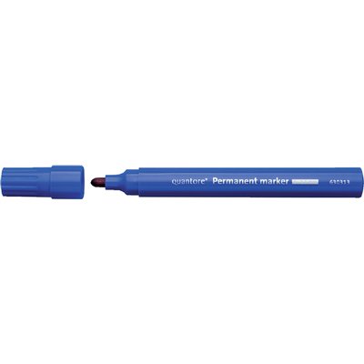 Permanent marker Quantore rond 1-1.5mm blauw