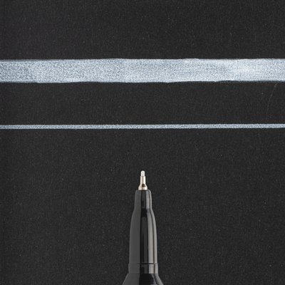 Viltstift Sakura Pen-touch extra fijn wit