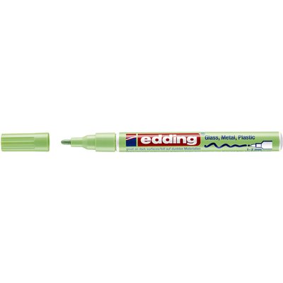 Paintmarker edding 751 op oliebasis 1-2mm pastel groen