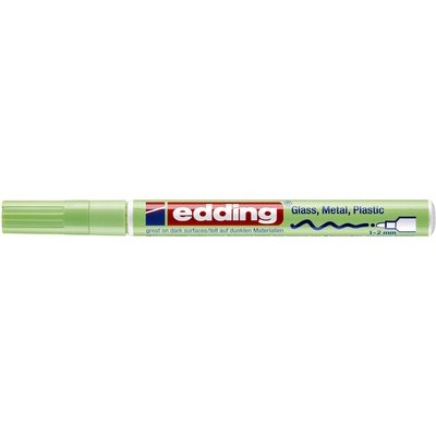 Paintmarker edding 751 op oliebasis 1-2mm pastel groen