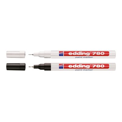 Paintmarker edding 780 op oliebasis 0.8mm zwart