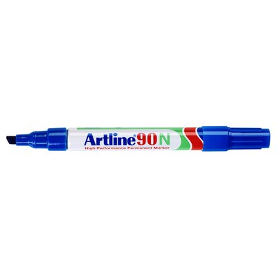 Marqueur Artline 90 biseauté 2-5mm bleu