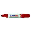 Viltstift Artline 100 schuin 7.5-12mm rood foto