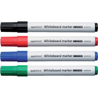 Whiteboardmarker Quantore rond 1-1.5mm blauw