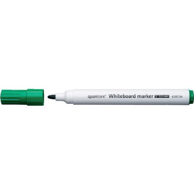 Marqueur tableau blanc Quantore ogive 1-1,5mm vert