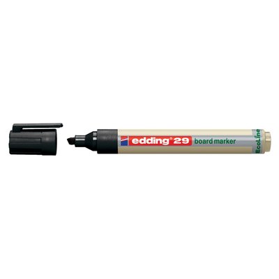 Whiteboardmarker edding 29 EcoLine schuin 1-5mm zwart