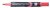 Whiteboardmarker Pentel MWL5SBF Maxiflo rond 1.5-4.5mm rood