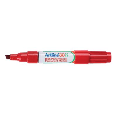 Viltstift Artline 30 schuin 2-5mm rood