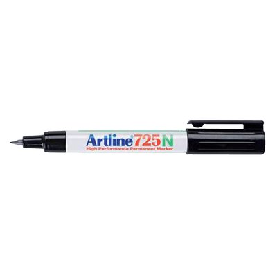 Fineliner Artline 725 rond fijn zwart