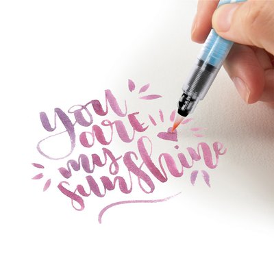 Brushpen Pentel XFRH/1 aquash breed