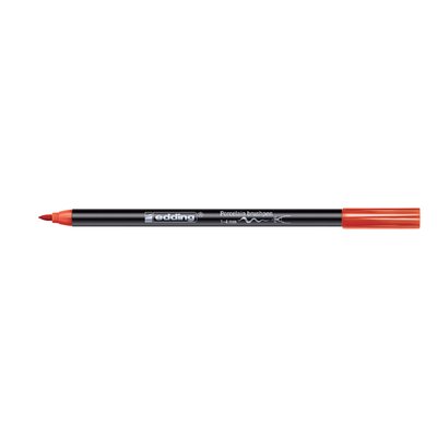 Brushpen edding 4200 porselein rood